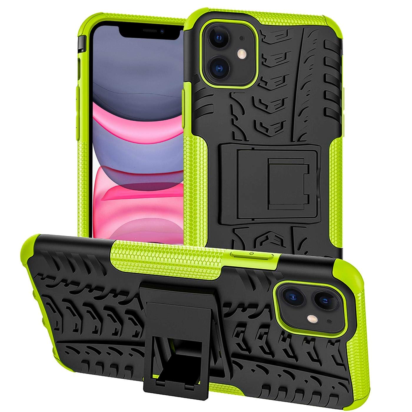 Verco Schutzhlle fr iPhone 11 Hlle, Armor Outdoor Handyhlle fr Apple  iPhone 11 Case Panzer Hardcase , Grn: Amazon.de: Elektronik & Foto
