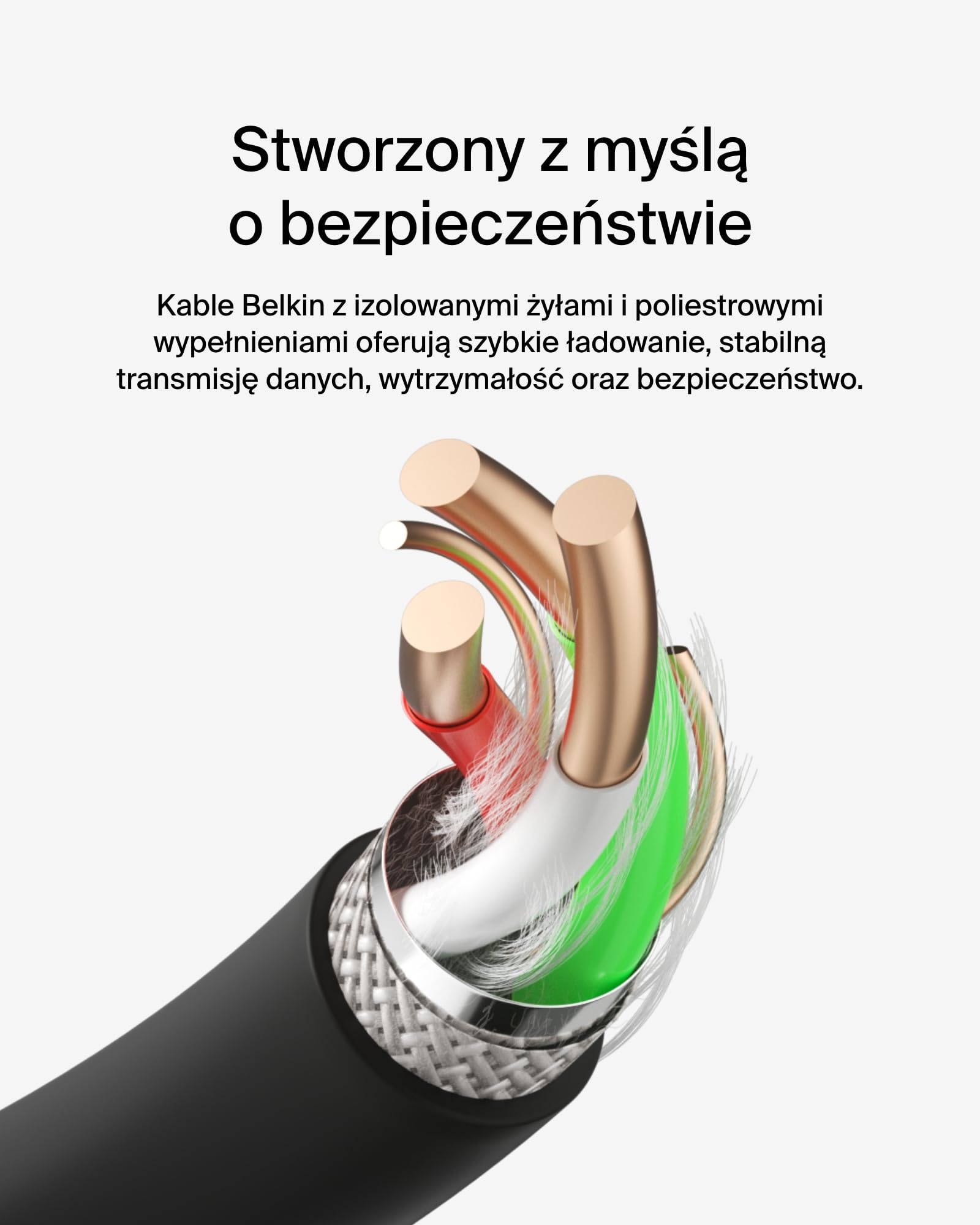 Belkin BoostCharge Kabel USB-C, kabel USB-C do USB-A, kabel USB C do iPhone 15, Samsung Galaxy S24, S23, Note, Google Pixel, iPad Pro, iPad Mini, Nintendo Switch i innych urządzeń, 15 cm – czarny