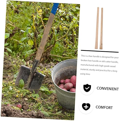 Miniatura 6 de Yardwe Mango de madera maciza, mango de martillo de trineo, mango de madera, mango de hacha, mango de repuesto, mango de madera, mango de pala,