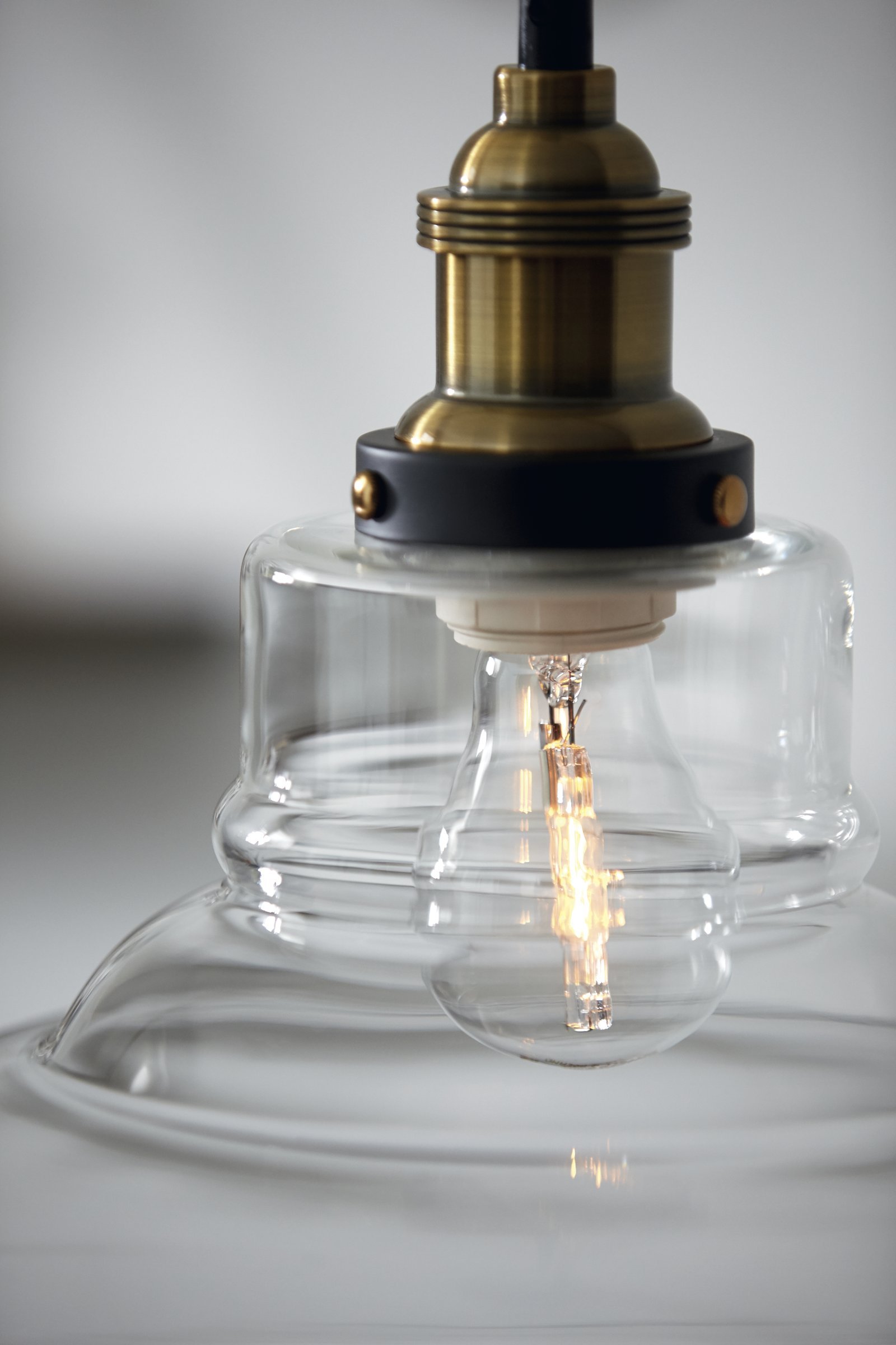 Philips MyLiving Pendelleuchte 4096660pn – Flexibles Aufhängesystem, Transparent/weiß, Für Wohnzimmer & Schlafzimmer