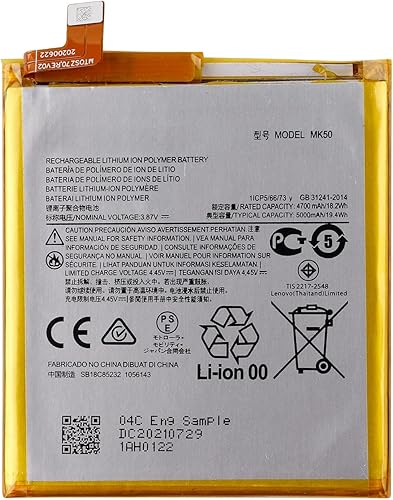 Miniatura 3 de Duotipa Batería MK50 compatible con Motorola Moto One 5G Ace XT2113 y Moto G 5G SB18C85232 con kit de herramientas de reparación