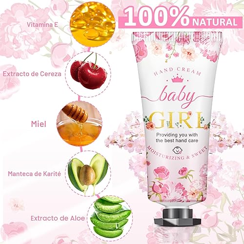 Miniatura 4 de 60 juegos de crema de manos para baby shower, regalos de crema de manos de boda, regalos de fiesta de baby shower, regalos para invitados