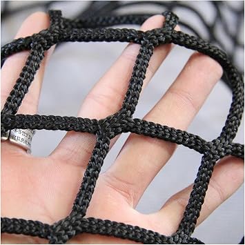 SCITOY Safety Net, Anti-Fall Net for Stairs, Balcony and Corridor, Climbing Net for Kids, 8cm/6mm, Knotless Woven Mesh, Customizable 1x2m/3x7ft