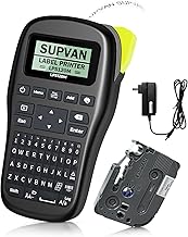 Sponsored Ad - Label Maker Machine with Tape SUPVAN LP5120M Thermal Label Printer with Keyboard Multiple Template Availabl...