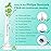 Aoremon Toothbrush Replacement Heads for Philips Sonicare DiamondClean Series 2/3 EasyClean ProtectiveClean FlexCare HwalthyWhite, 4100/5100/6100, C1/C2/G2/G3-6 Pack, White