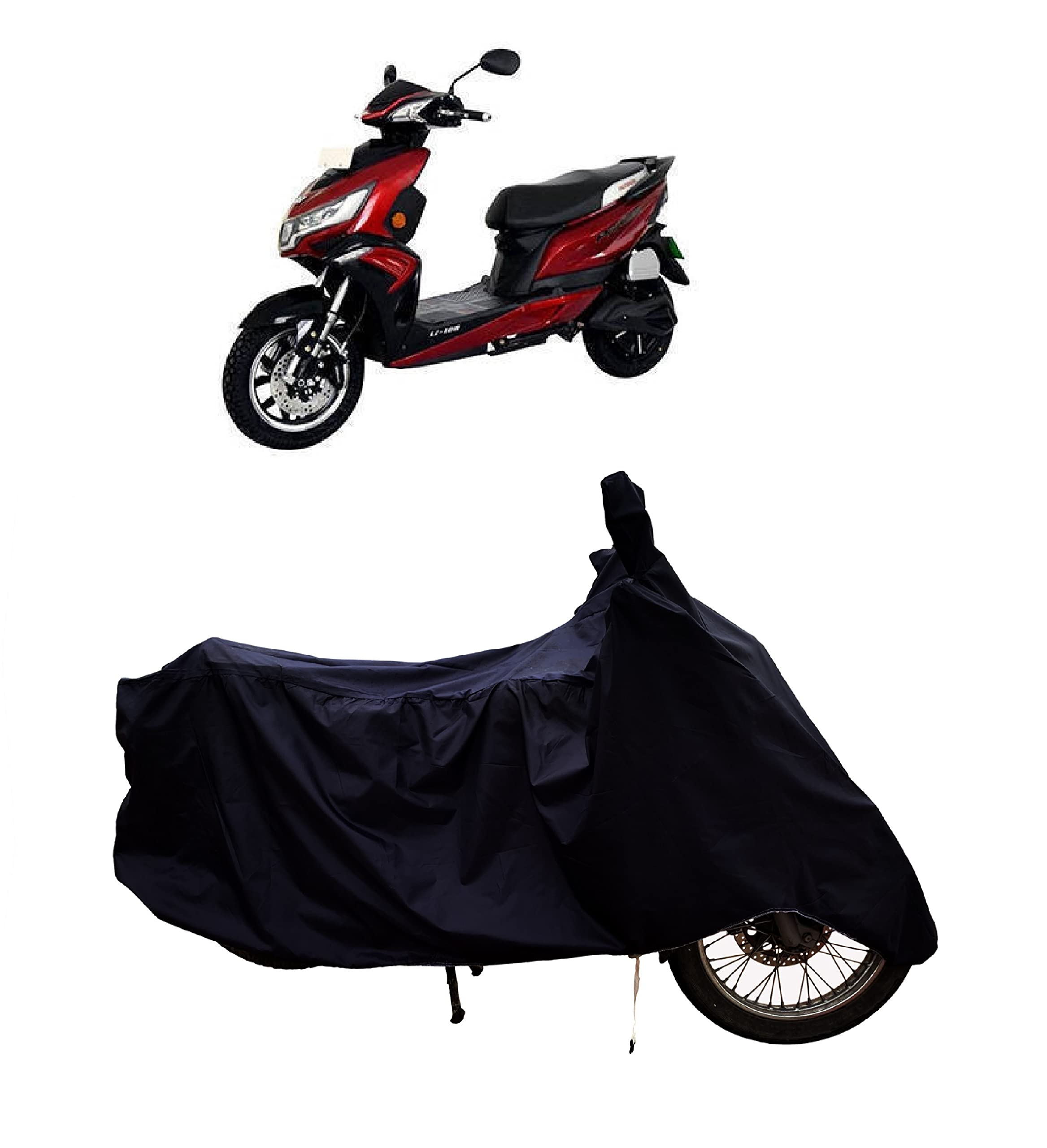 Tricway Bike/Scooty Body Cover Compatible with Okinawa Praise Pro BS6 with Dust Proof and Water Resistant with Premium Polyester Fabric (Black Colour) (B09QJRYST7) Amazon Price History, Amazon Price Tracker