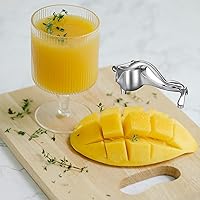 Vista 4 de Exprimidor manual de frutas Exprimidor manual de aleación de aluminio Prensa manual Extractor de jugo Máquina extractor de jugo de aleación