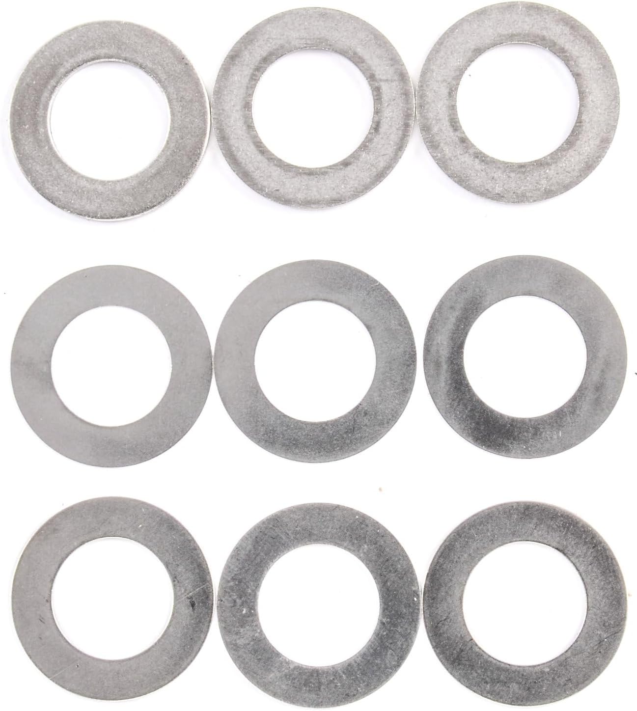 JEGS Distributor Shim Kit | Made In USA | Stainless Steel | Fits Chevy & GM V8 & 90� V6 Engines | 33/64" I.D. | Includes 9 Shims