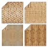 Scrapbook Paper Wooden Boho Patterned Paper Pad 12×12,24 Sheets Double-Sided Bobo Floral Scrapbooking CardStock Papers Pad for Holiday Cardmaking DIY Origami Papers. (PAD2108, 12inch) #4