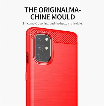 Oneplus 8T Plus 5G Case, Oneplus 8T Case with HD Screen Protector, M MAIKEZI Soft TPU Slim Fashion Non-Slip Protective Phone Case Cover Gray Brushed TPU for Oneplus 8T+/Oneplus 8T 5G