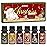 ARVIDSSON Christmas Fragrance Oil Set, Winter Essential Oils for Diffuser, Candle Making - Christmas Spirit, Gingerbread, Apple Cinnamon, Candy Cane, Mistletoe, Holiday Diffuser Oils Gift Set