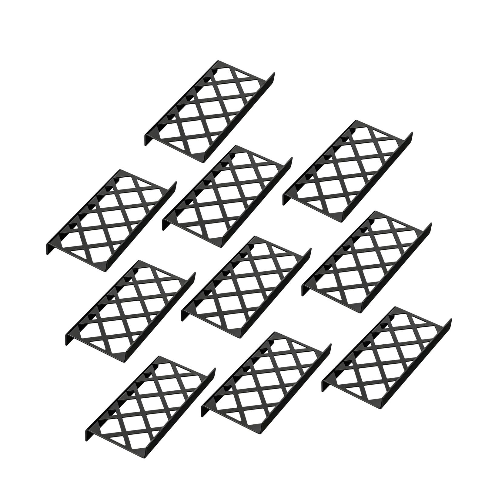 MURYE Display Shelf Card Holder Stand Set, 10 Piece Acrylic Trading Card Rack for Desk Presentation and Collector Organization