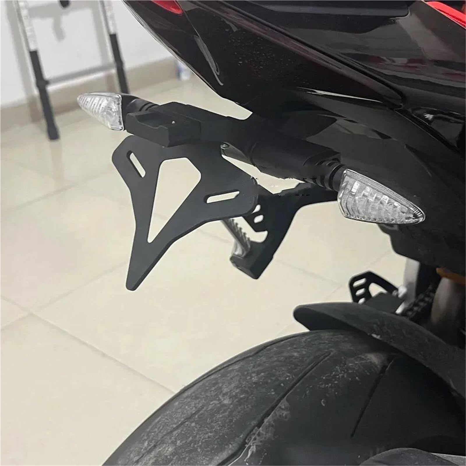 Portatarga Moto Per Aprilia RS660 RSV4 Per Tuono 660 V4 Staffa Per Telaio Contropunta Porta Targa Posteriore Moto A Coda Corta