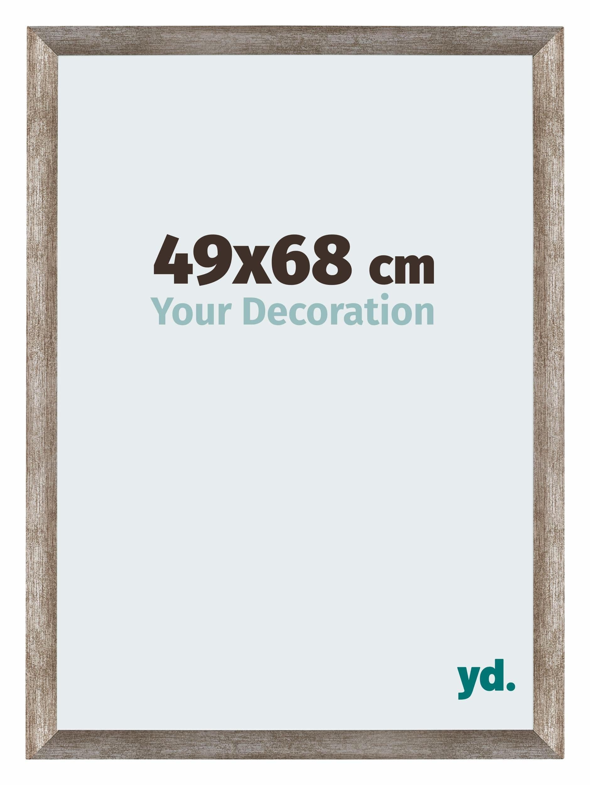 Your Decoration - Puzzle frame 49x68 - Metal Vintage - Puzzle frame 500-1000 Pieces - MDF Photoframe - Mura