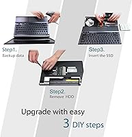 Vista 7 de Silicon Power 256GB SSD 3D NAND A55 SLC Cache Performance Boost SATA III de 2.5 pulgadas unidad de estado sólido interno SU256GBSS3A55S25AH