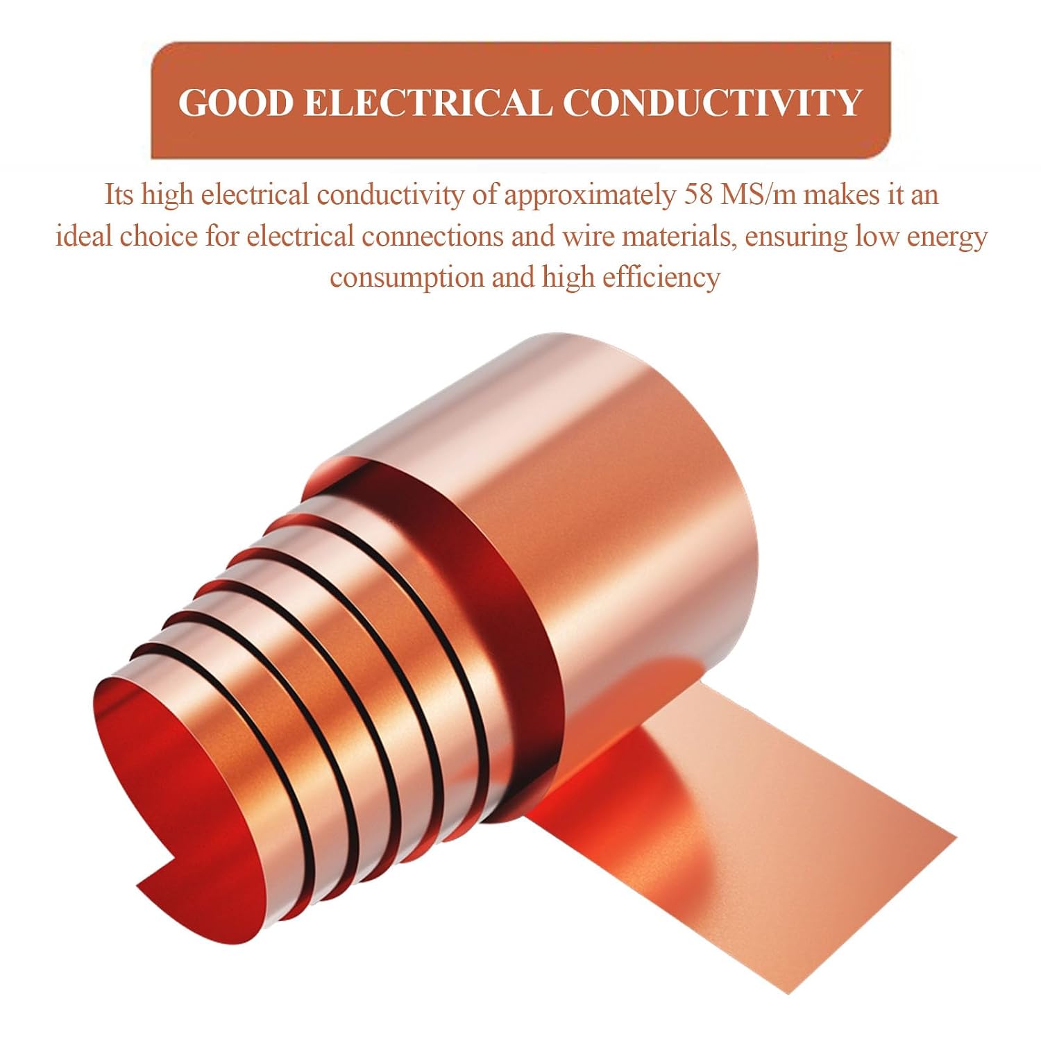Metal foil,Deco foil 1 Meter Copper Foil, Pure Copper Strip Thickness 0.15Mm Suitable for Scientific Research Experiments and DIY Projects(0.15x300x1000mm)