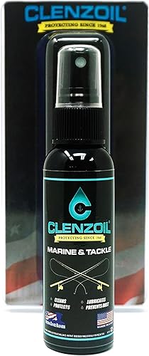 Miniatura 9 de Clenzoil Marine & Tackle - Lubricante de aceite para equipos de pesca - para carretes de cuidado de peces, motores de barcos, descensores y más
