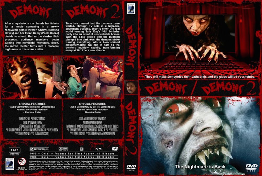 Demons/Demons 2 Double Feature DVD [DVD]