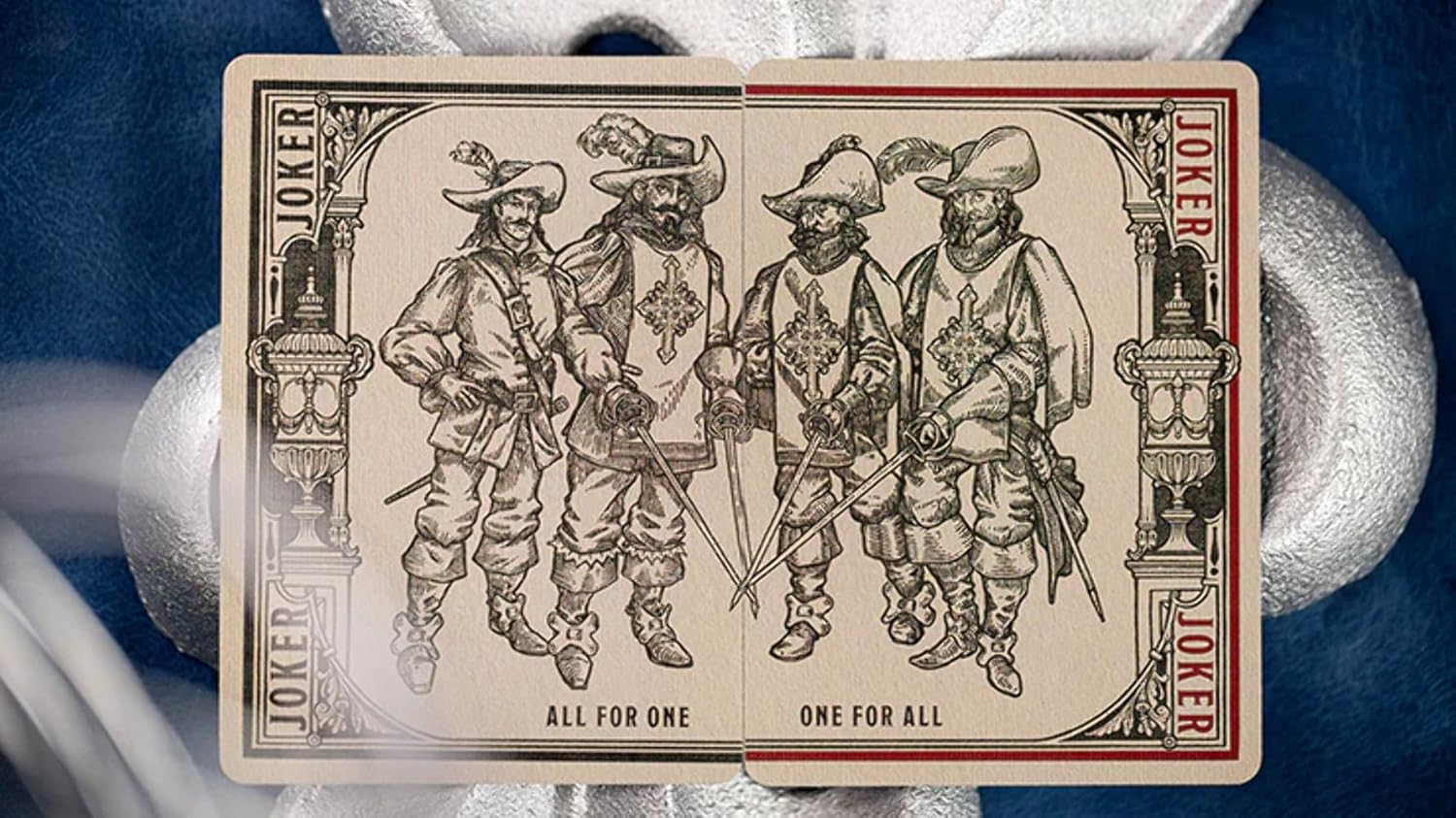 MJM 3 Musketeer Playing Cards by Kings Wild Project