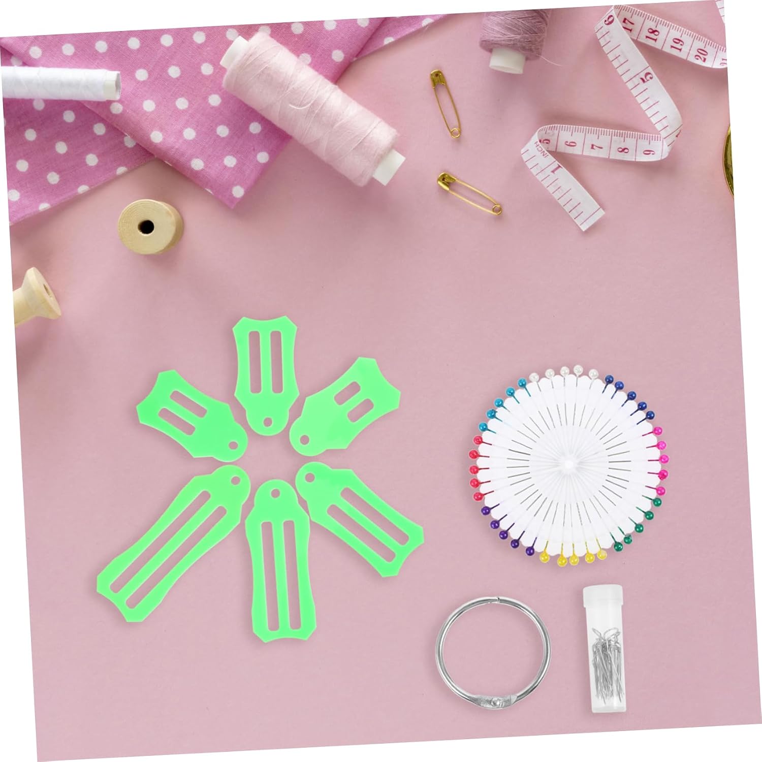 Gadpiparty 1Set Folding Fabric Tool Simple Bias Tape Maker for Sewing Quilting Durable DIY Binding and Trimming Kit Essential for Creative Projects for Sewing