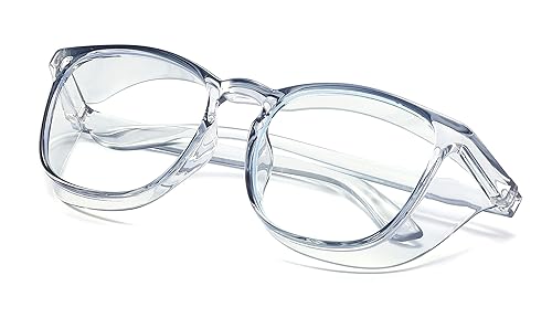 Miniatura 91 de Alsenor Safety Glasses Anti Fog Goggles Protective Eyewear Blue Light Blocking Anti Dust UV Protection Glasses For Men Women (Jade)