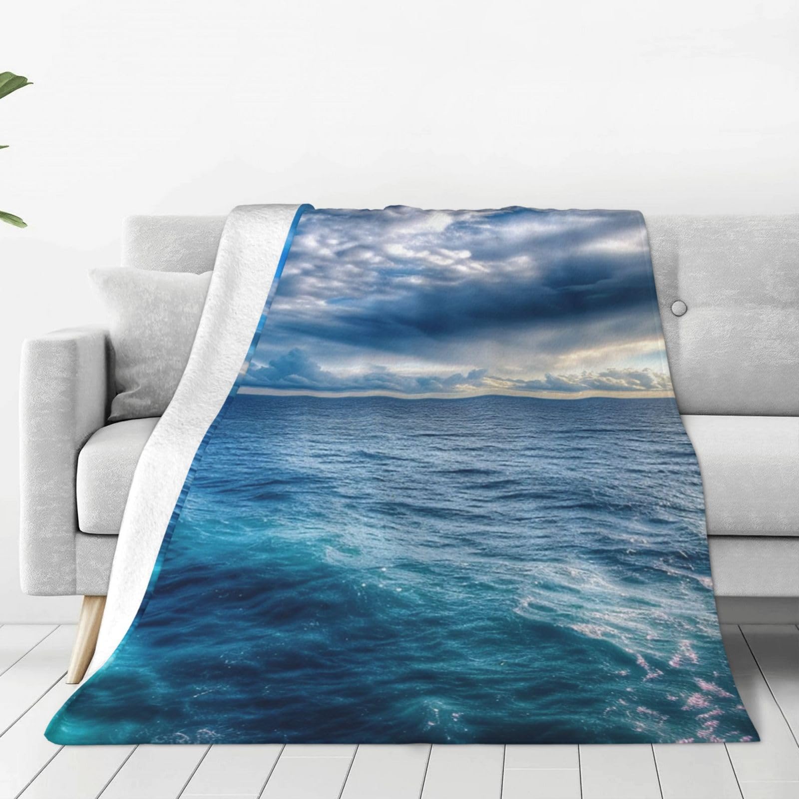 Couverture polaire anti-froid légère et douce pour canapé et salon