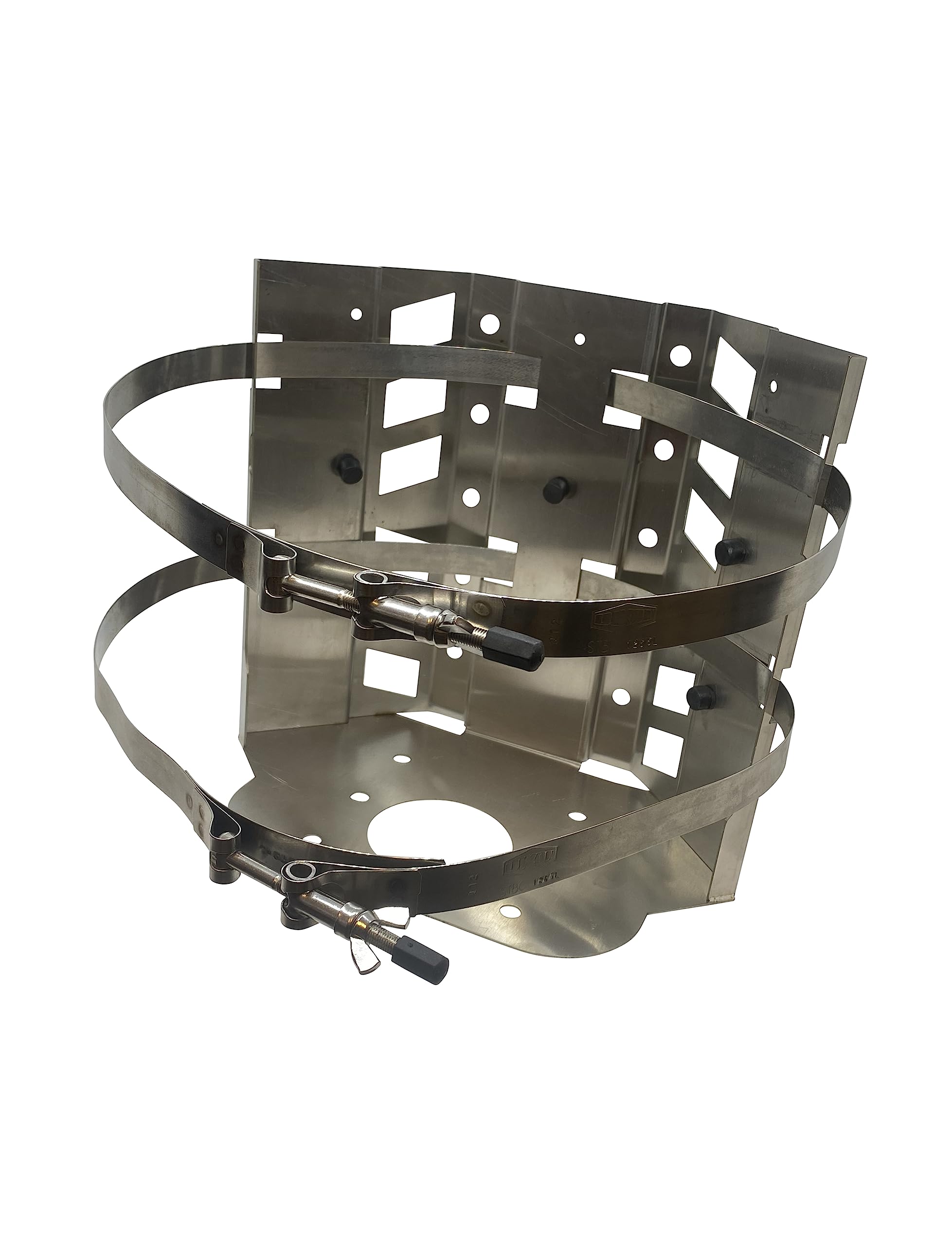 20 lb Propane Tank Mount Stainless Steel Vehicle RV Marine Bracket - Overland Axis by Preece Preece Precision