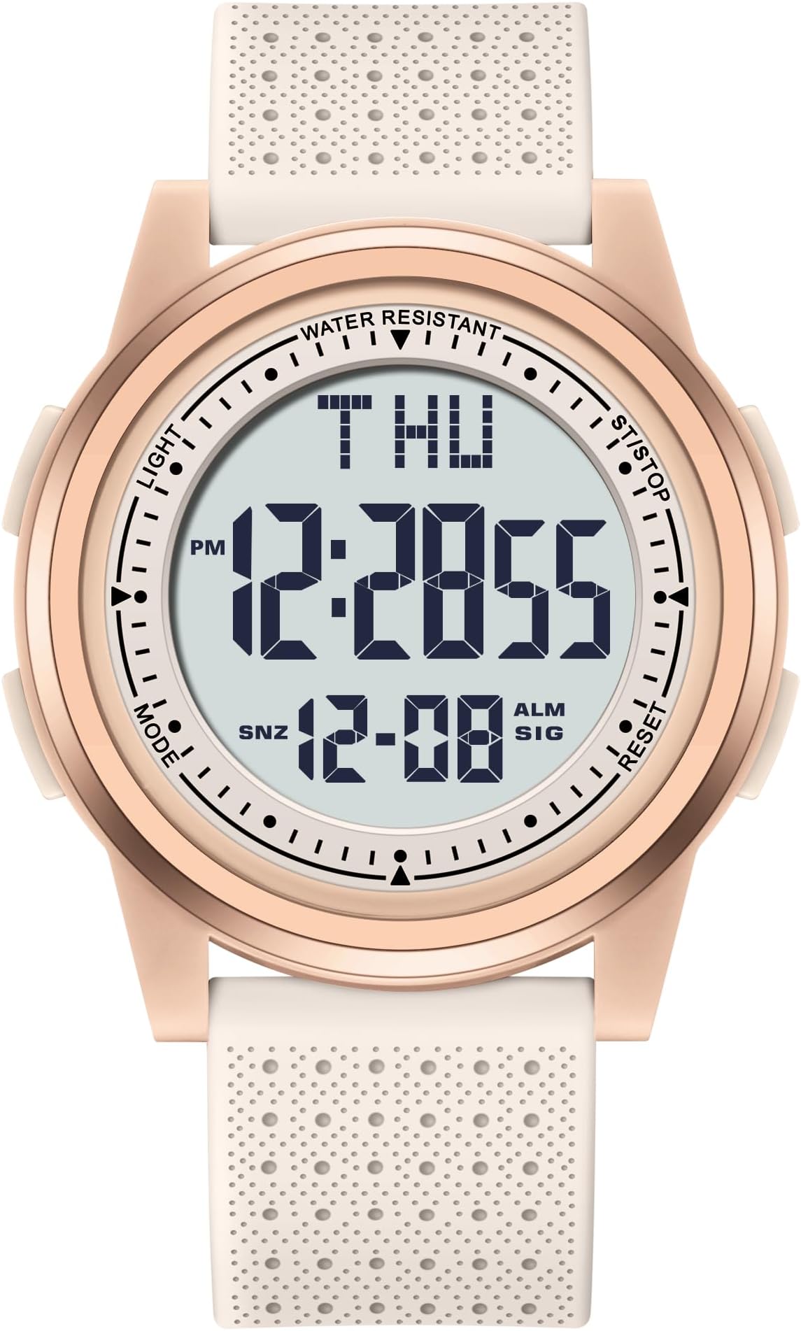 NN BEN NEVIS Watch for Men, Digital Watch with Stopwatch/Countdown/Alarm/Dual Time/Calender, Ultra-Thin Minimalist Fashion Simple Men's Wrist Watch, Gifts for Mens Womens