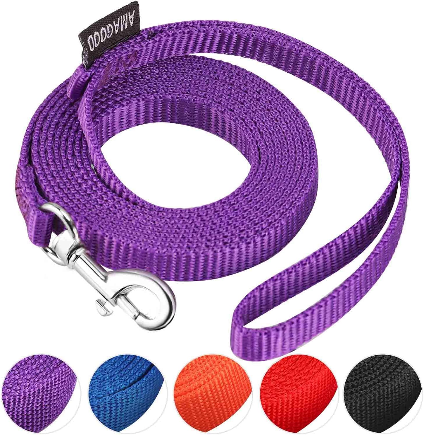AMAGOOD 6 FT Cat Leash, Strong and Durable Traditional Style Leash with Easy to Use