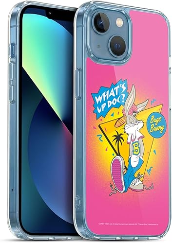 Miniatura 24 de Head Case Designs Funda de gel suave con licencia oficial de Looney Tunes Retro Bugs Bunny compatible con Apple iPhone 11 Pro Max Retro,Blanco y