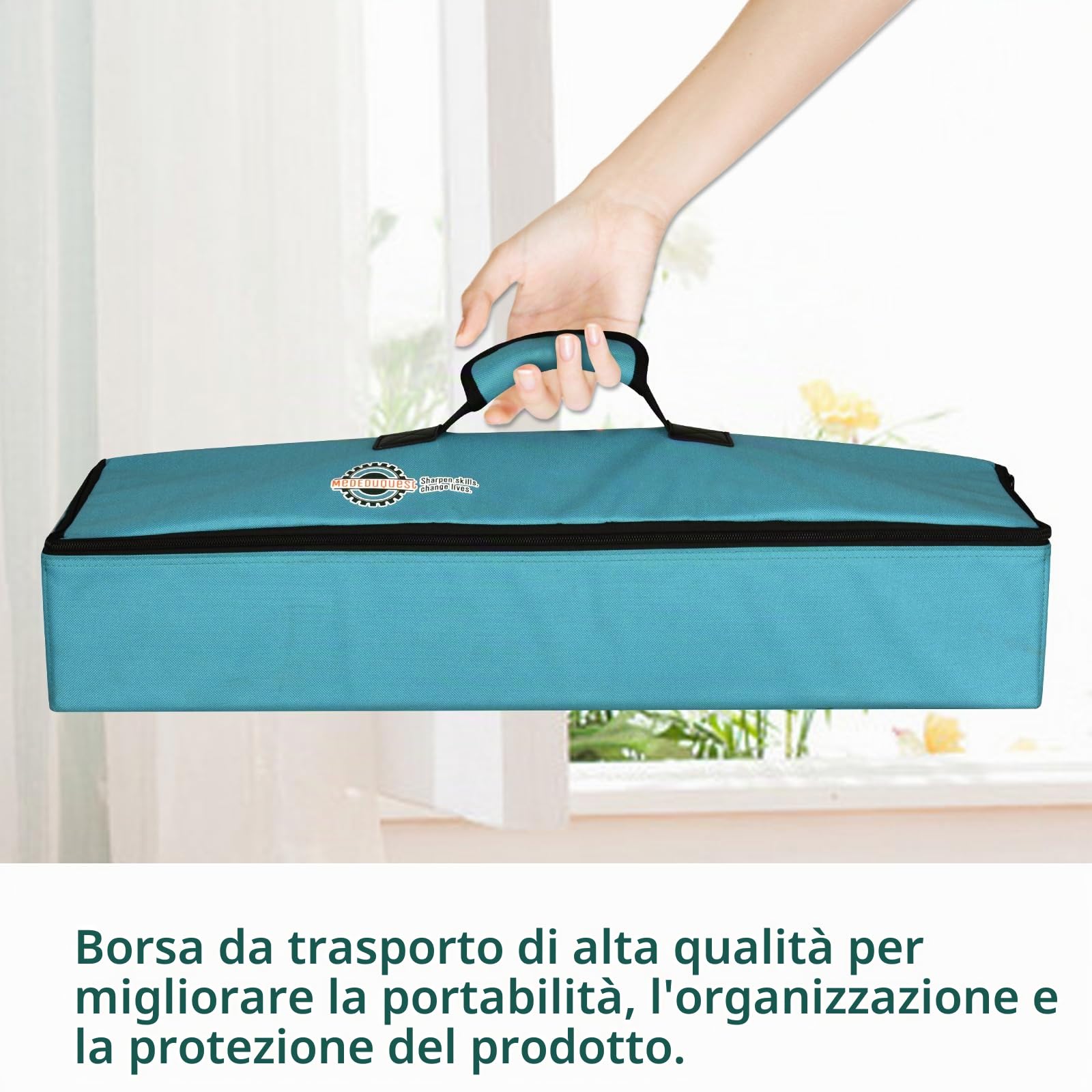 Kit per Pratica Endovenosa con Braccio per Studenti Infermieristici, Kit per Pratica di Flebotomia Senza Lattice con Custodia Portatile (Solo per uso Didattico)