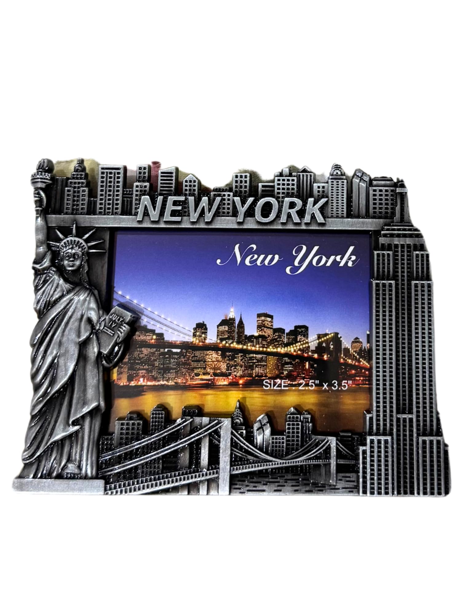 街の風景 署名入り フレーム付き Amazon.com - New York Skyline Picture Frame, 2.5 x 3.5