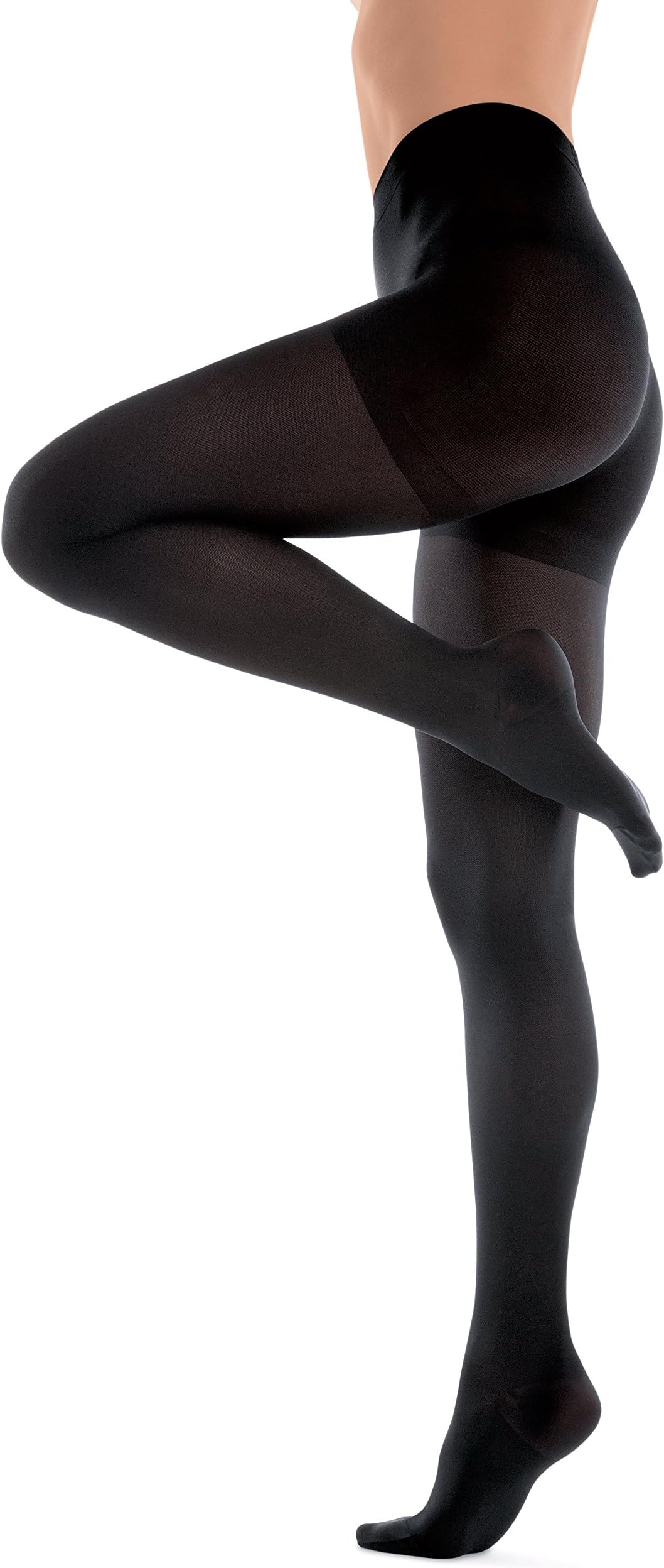 Compression medical tights with a compression force of 16-18 mmHg Better Blood Circulation, Prevent Blood Clots, Speed Up Recovery BEST Graduated Compression Black X-Small