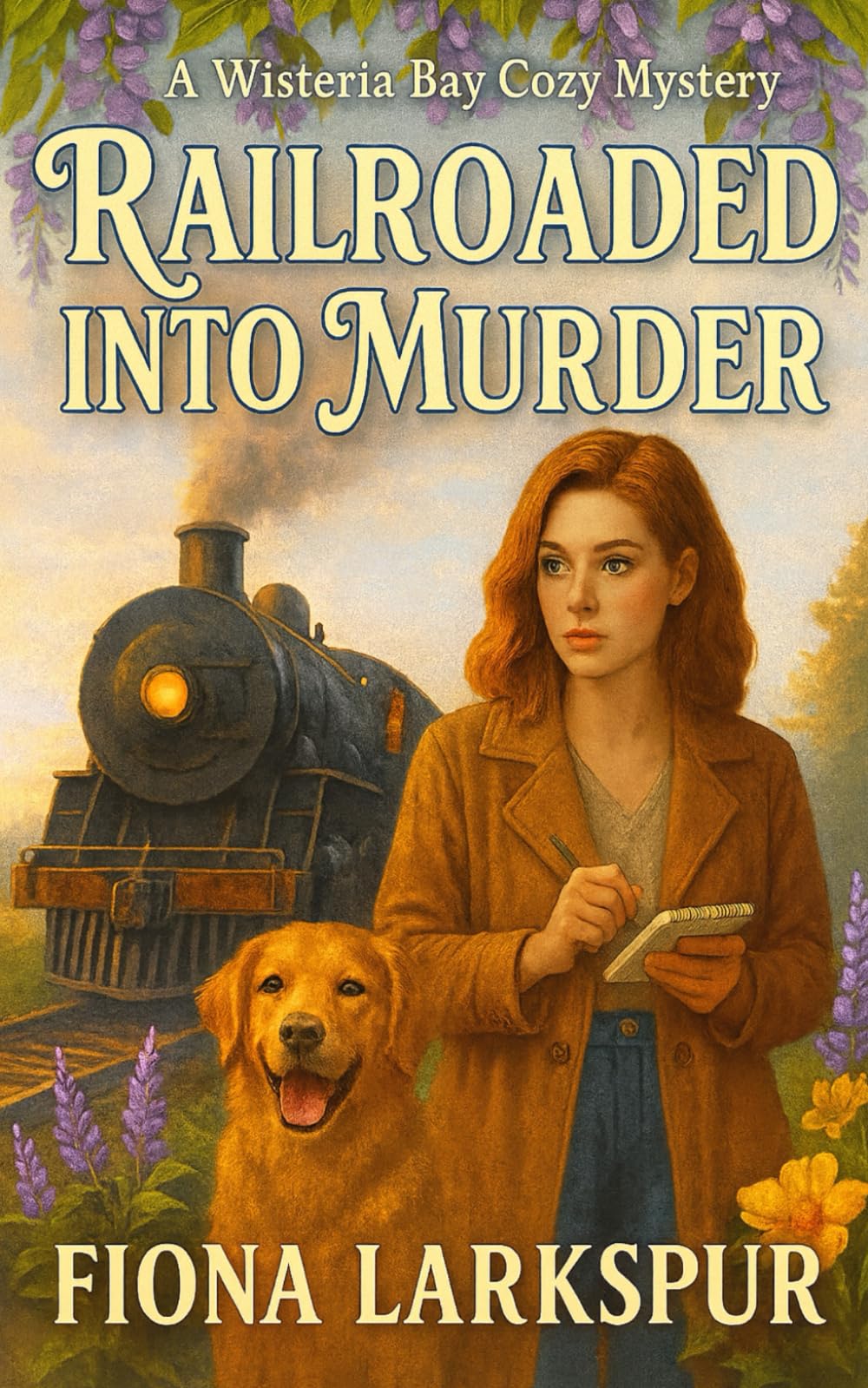 Railroaded into Murder: A Wisteria Bay Cozy Mystery