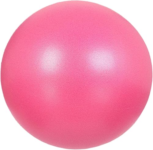 Pelota de pilates, 9 pulgadas de grosor, suave, antiestallidos y antideslizantes, pequeña pelota de yoga para gimnasio de fuerza, fitness, pelota de