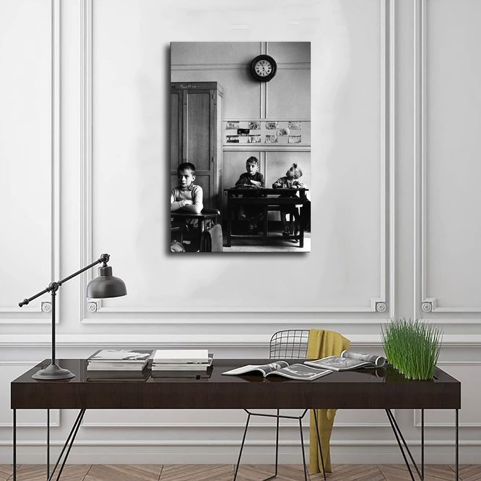 Poster 'Robert Doisneau 59' Sur Toile - 30x45 Cm - Décoration Murale Sportive - Sans Cadre