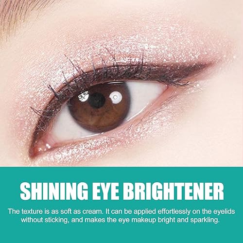 Miniatura 4 de Juego de sombras de ojos, lápiz de sombra de ojos mate y brillante, barra iluminadora de ojos, juego de palitos de sombra púrpura grisáceo caramelo