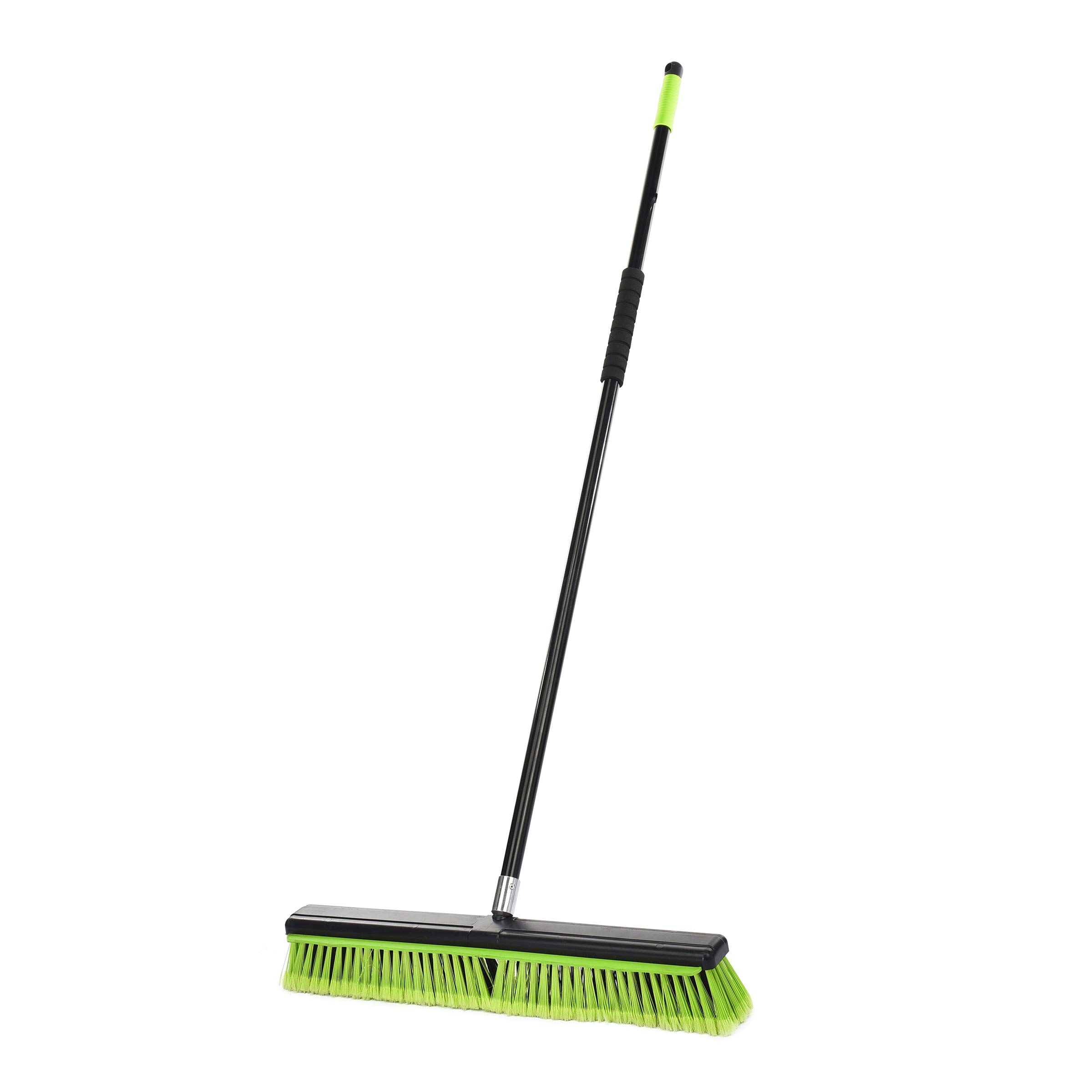 Alpine Industries - 2-in-1 Multi-Surface Squeegee Push Broom (24 Inch, 1 Pack)