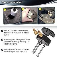 Vista 6 de Diesel Fuel Tank Sump Kit Dual-Port Integrated Return Compatible with Airdog FASS Cummins Duramax Powerstroke