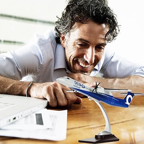 Miniatura 4 de Modelo avión de aleación de metal modelo de avión con soporte-modelos de avión coleccionables y para decoración del hogar de la oficina