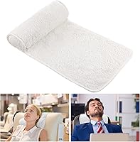 Vista 10 de Weysat Almohada de Cuello y Cabeza para Silla Reclinable de Forro Polar Antideslizante Ajustable Soporte de Rollo para Cuello Almohada