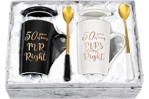 YHRJWN - 50 Years of Being Mr & Mrs Always Right Mug...
