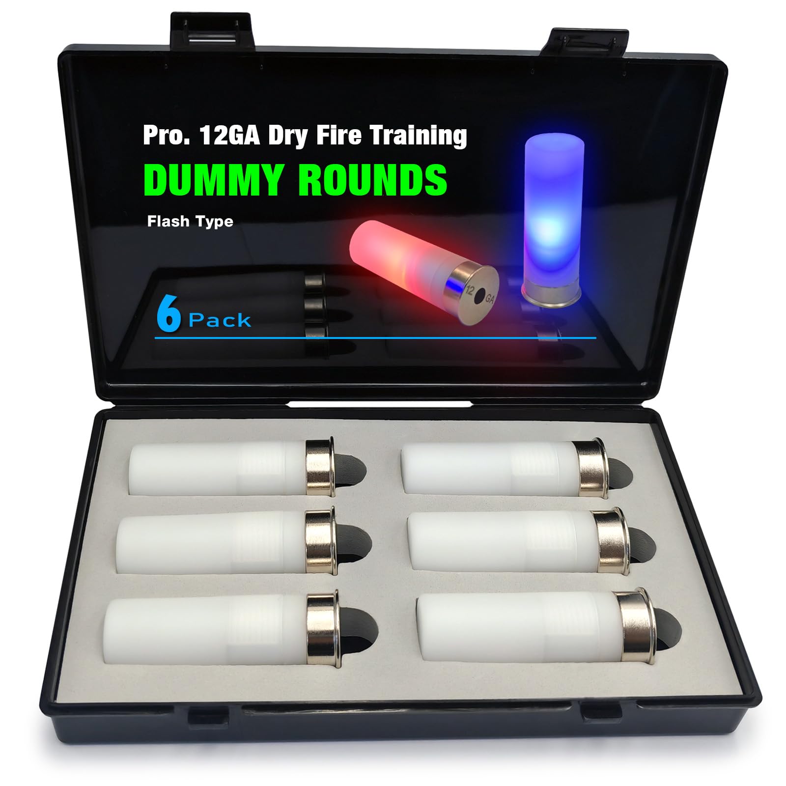 FIREGOWIN Pro Dummy Rounds Snap Caps