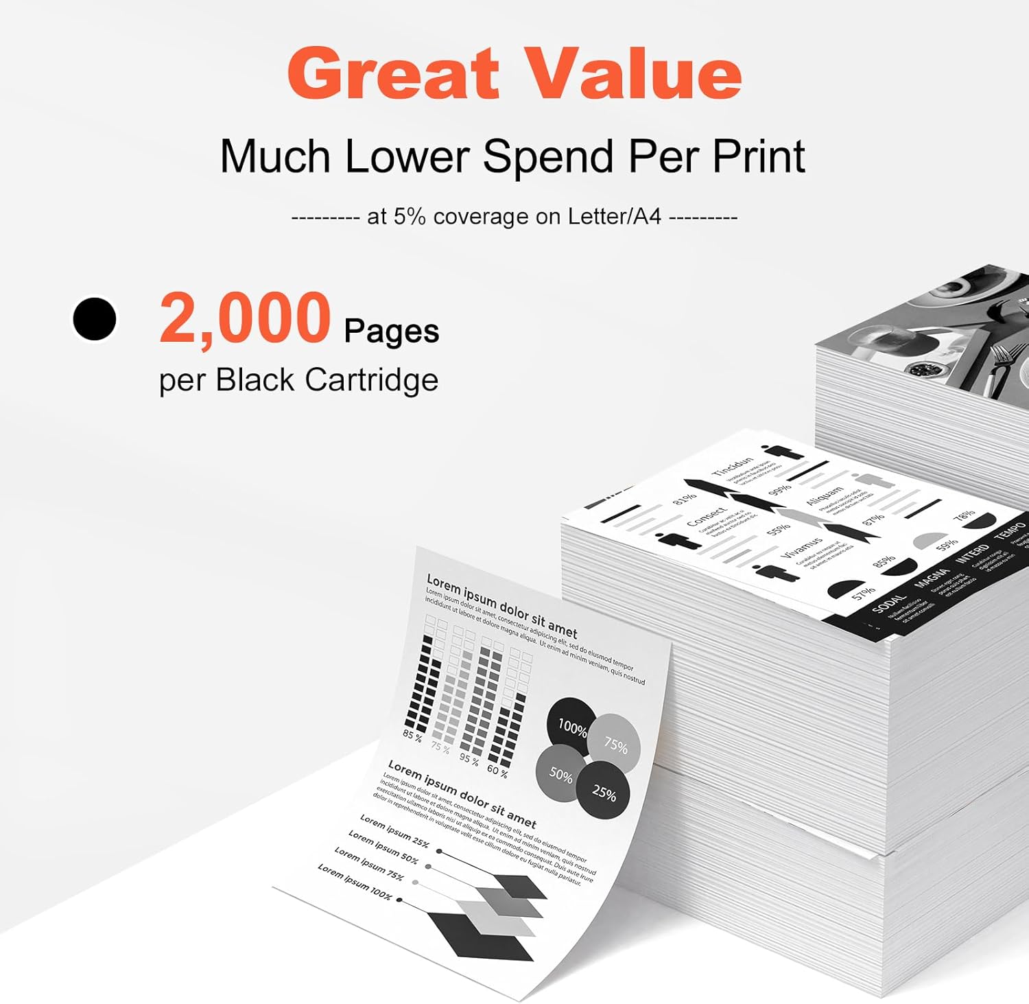 v4ink 4PK Compatible 85A Toner Cartridge Replacement for HP 85A CE285A 36A CB436A 35A CB435A Canon 125 Toner for HP Pro P1006 P1102 P1102W P1109w MFP M1212nf M1217nfw MF3010 LBP6030 LBP6030W Printer