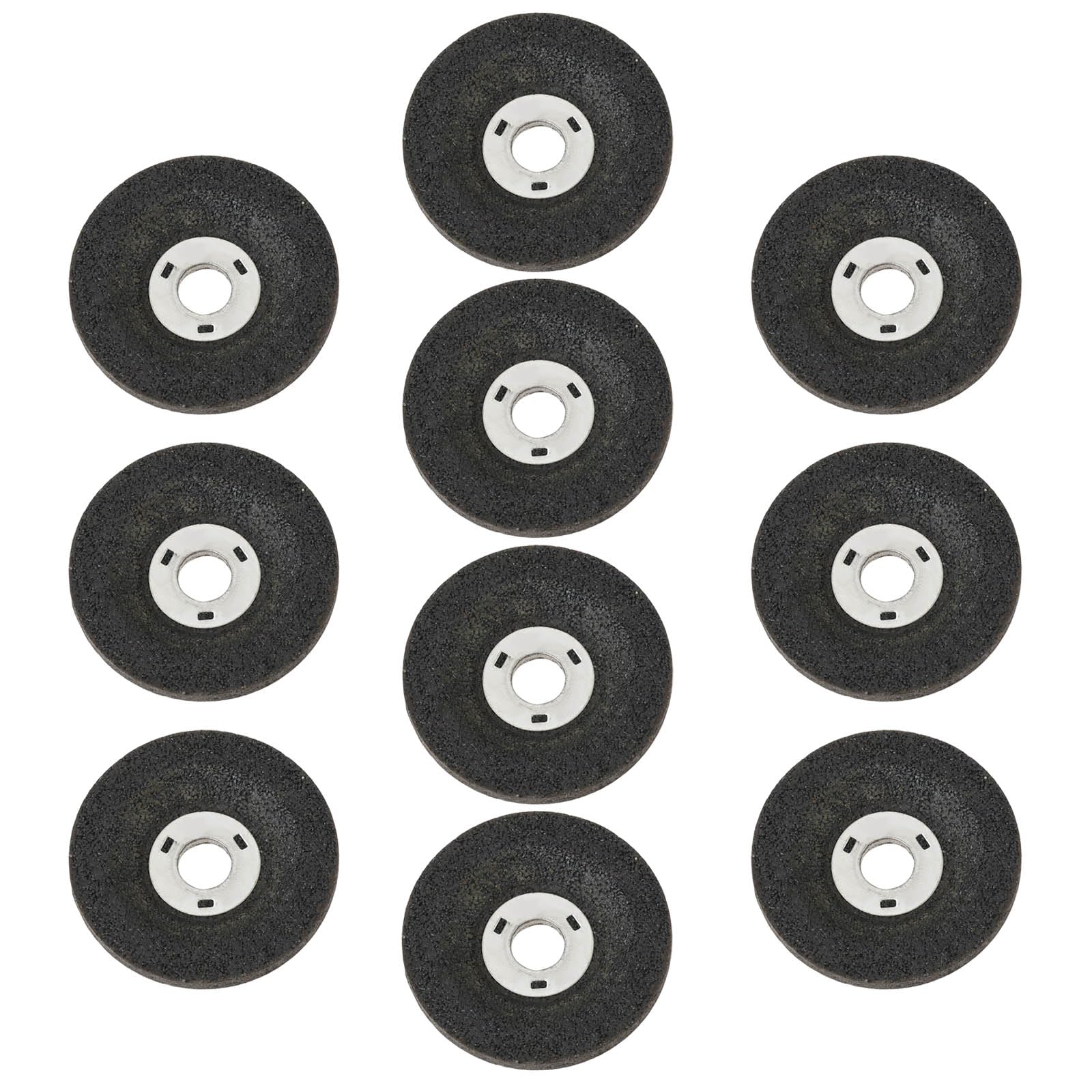 Briny River 10pcs 2Inch Grinding Disc Wheels 50x20mm for Mini Air Angle Grinders Polishing Wood