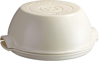 Emile Henry eh509507 Set Pane Casa, Ceramica, 32, 5 x 30 x 15 cm, Ceramica, Lino, 32,5 x 30 x 15 cm