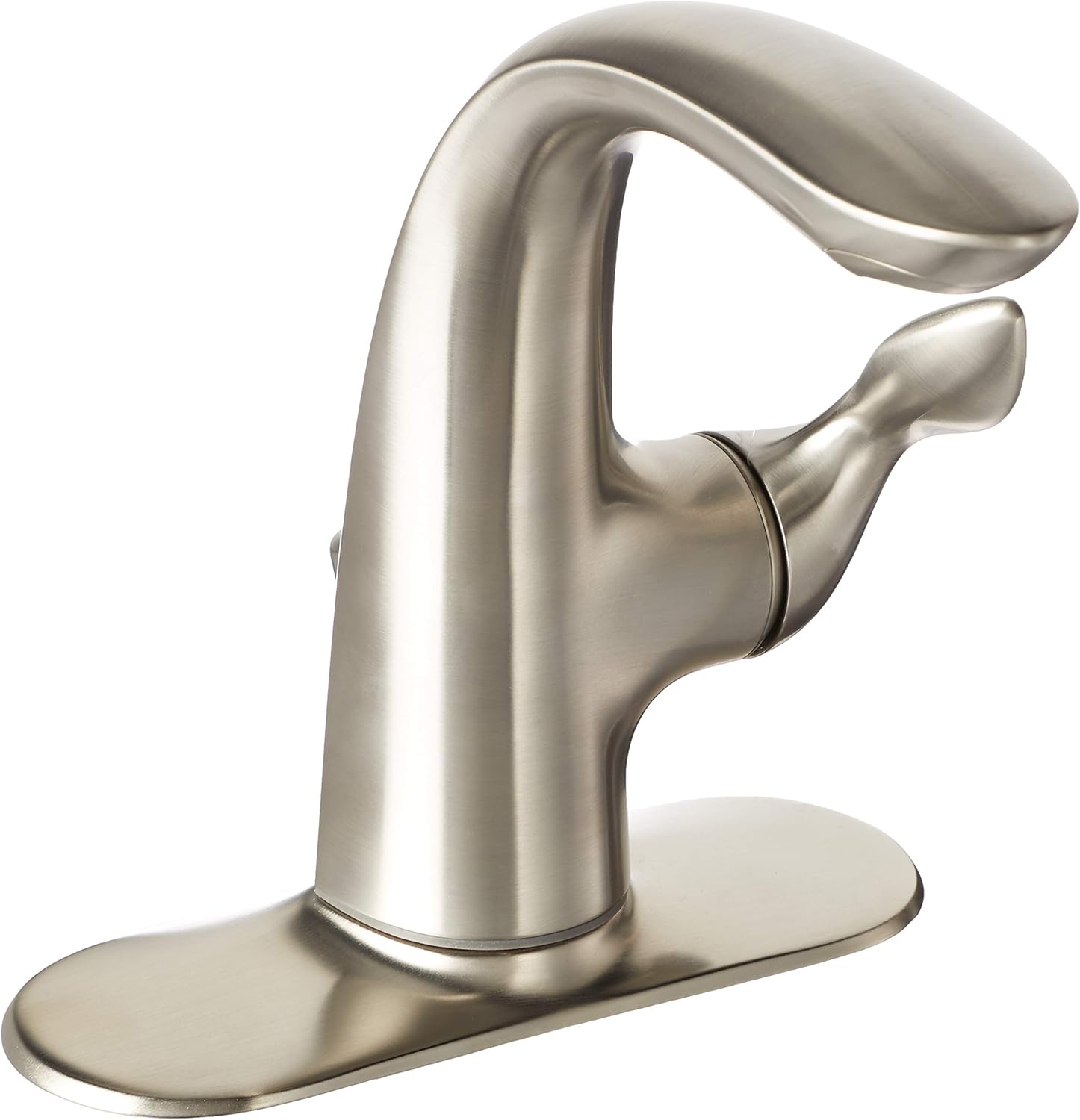 Refinia 6.875'' Modern Chrome Single-Handle Bathroom Faucet