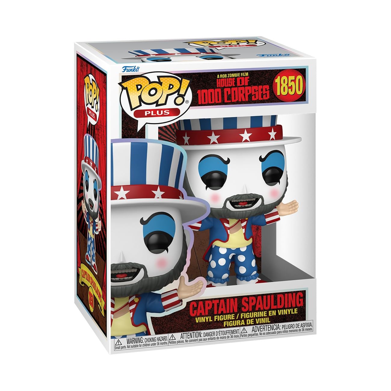 Amazon.com: Funko Pop! Plus: House of 1000 Corpses - Captain