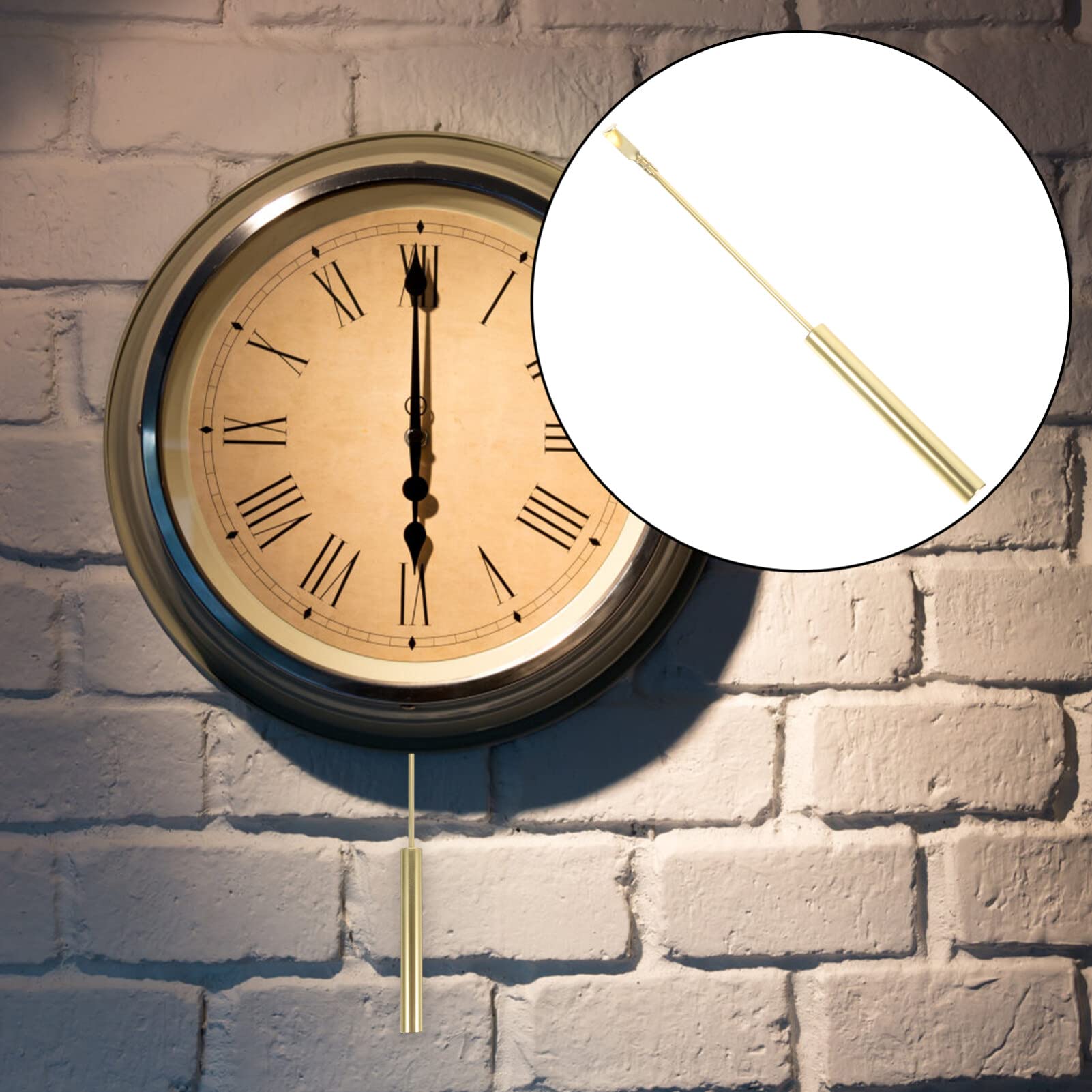 Garneck Pendolo per Orologio Pendolo Meccanismo di