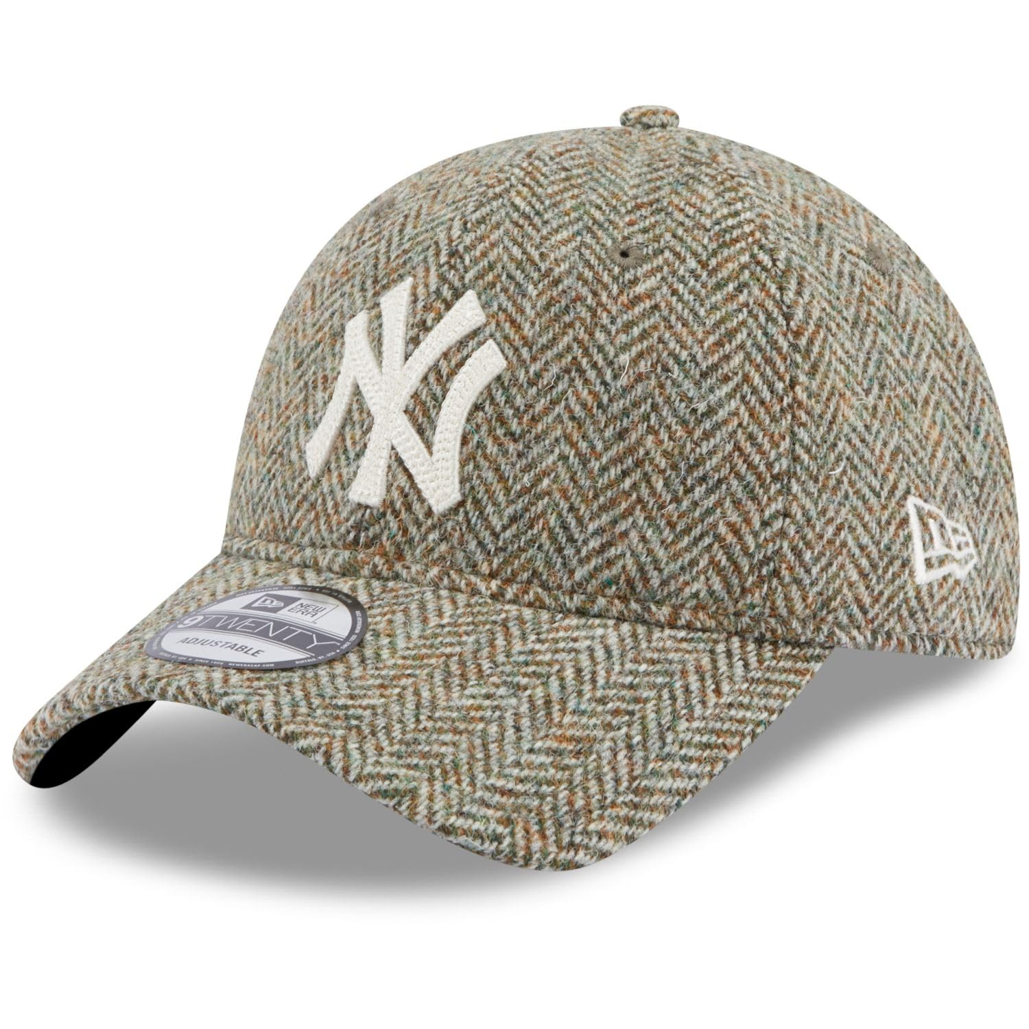 Amazon.co.jp: New Era 9Twenty Strapback Cap - TWEED New York